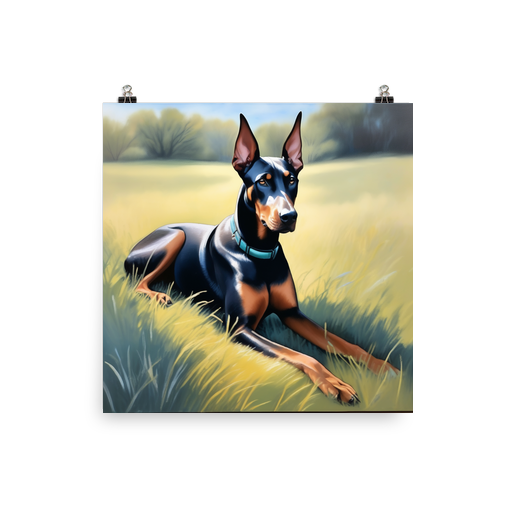 PugMug Custom Doberman Pinscher Poster