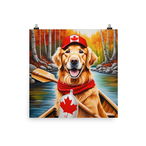 PugMug Custom Golden Retriever Poster