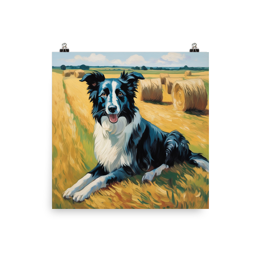 PugMug Custom Border Collie Poster