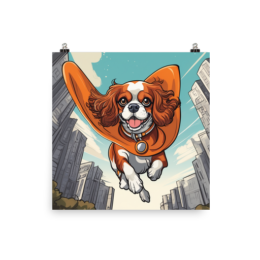 PugMug Custom Cavalier King Charles Spaniel Poster