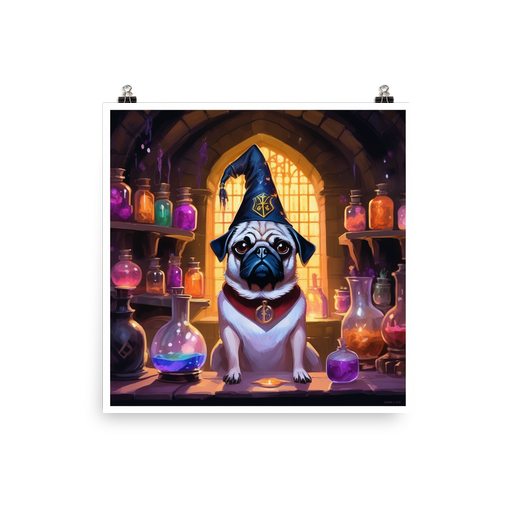 PugMug Custom Pug Poster