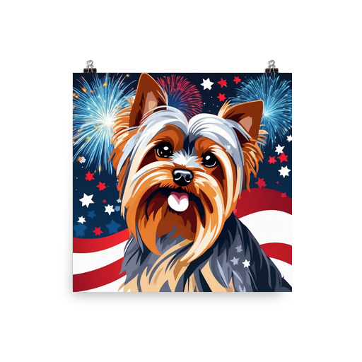 PugMug Custom Yorkshire Terrier Poster