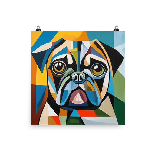 PugMug Custom Pug Poster