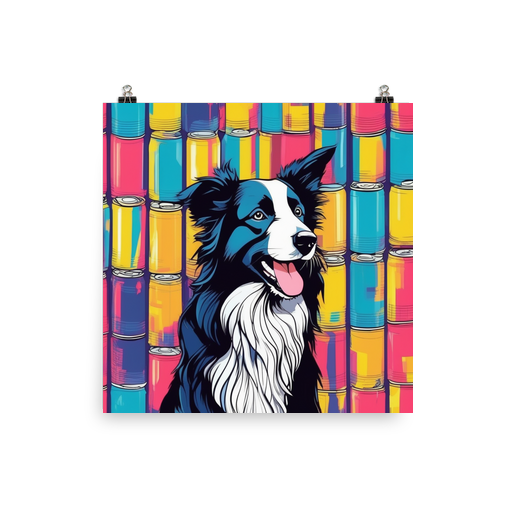 PugMug Custom Border Collie Poster