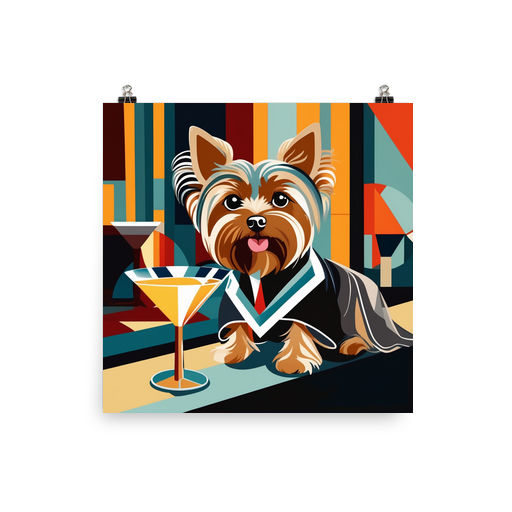 PugMug Custom Yorkshire Terrier Poster