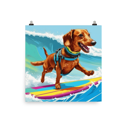 PugMug Custom Rex Poster