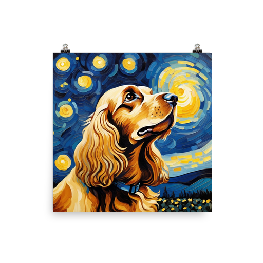 PugMug Custom English Cocker Spaniel Poster