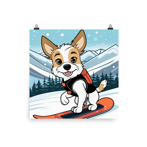 PugMug Custom Luna Poster