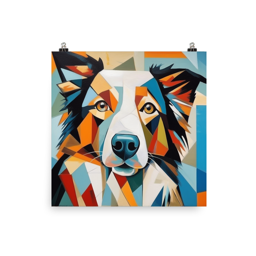 PugMug Custom Border Collie Poster