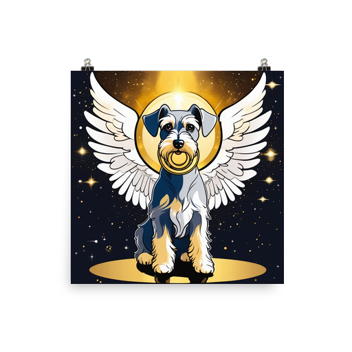 PugMug Custom Miniature Schnauzer Poster