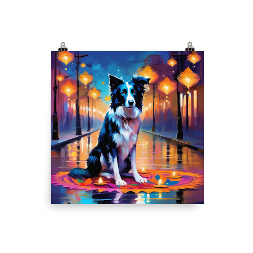 PugMug Custom Border Collie Poster