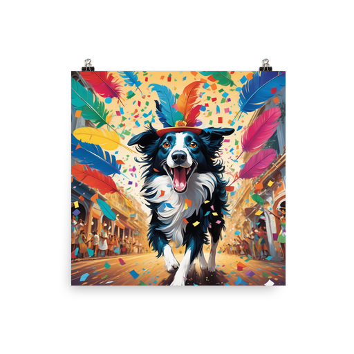 PugMug Custom Border Collie Poster