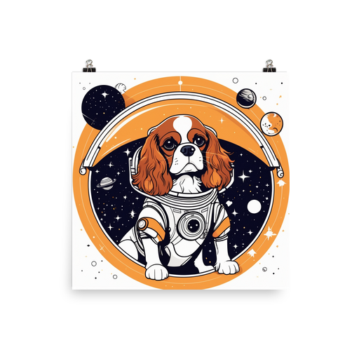 PugMug Custom Cavalier King Charles Spaniel Poster