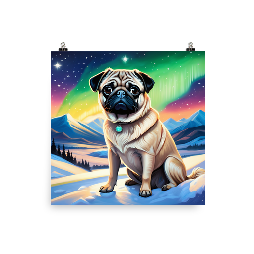 PugMug Custom Pug Poster
