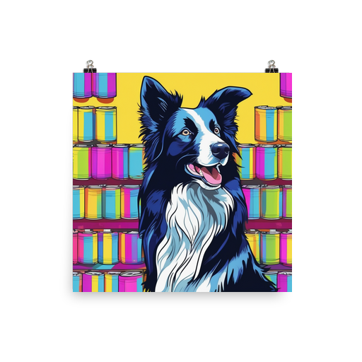 PugMug Custom Border Collie Poster