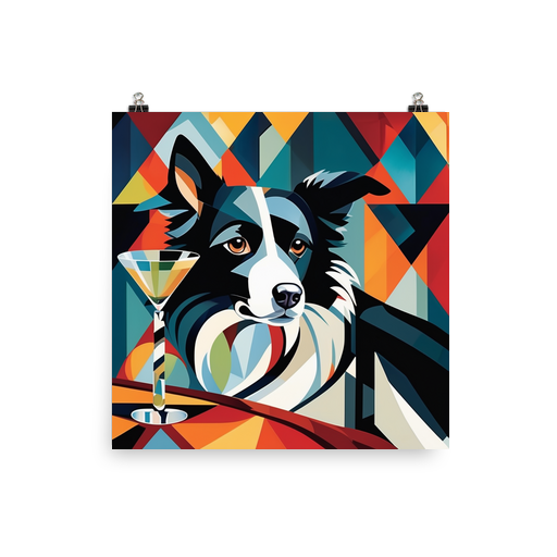 PugMug Custom Border Collie Poster