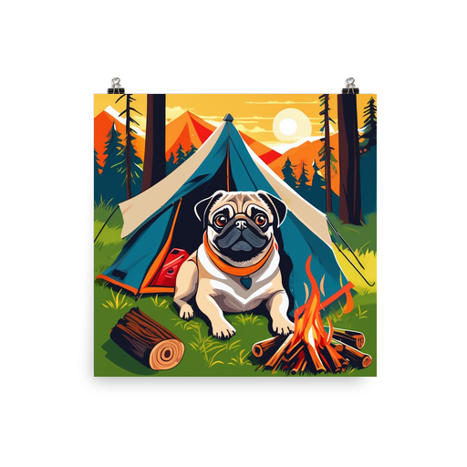 PugMug Custom Pug Poster