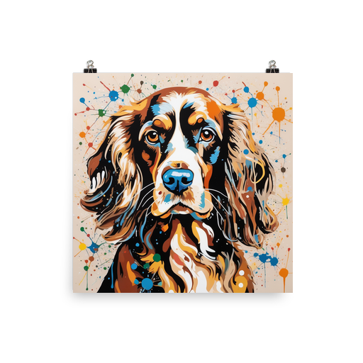 PugMug Custom English Cocker Spaniel Poster