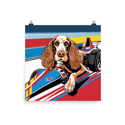 PugMug Custom English Cocker Spaniel Poster