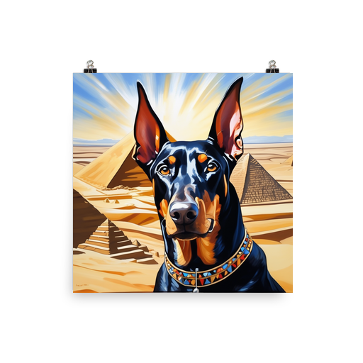 PugMug Custom Doberman Pinscher Poster