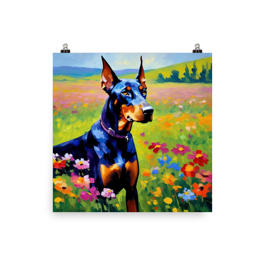 PugMug Custom Doberman Pinscher Poster