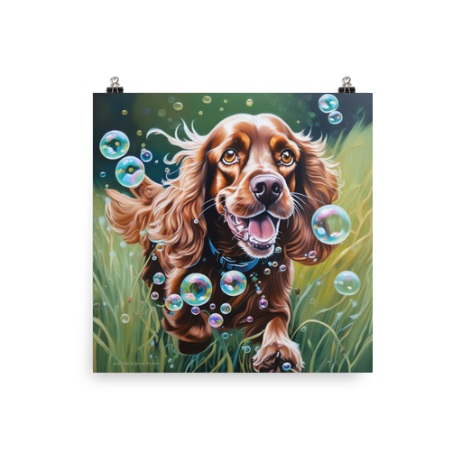 PugMug Custom Cocker Spaniel Poster