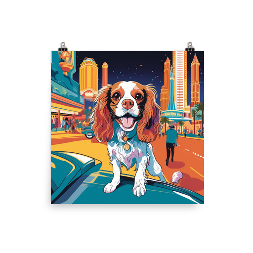 PugMug Custom Cavalier King Charles Spaniel Poster