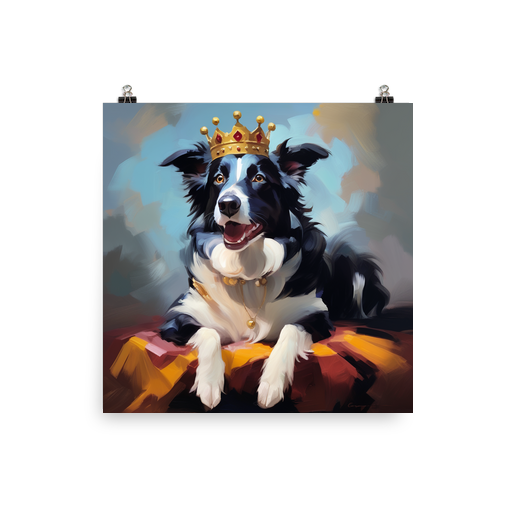 PugMug Custom Border Collie Poster