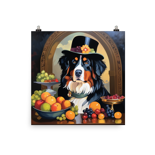 PugMug Custom Bernese Mountain Dog Poster