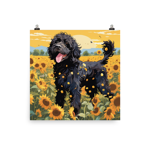 PugMug Custom Portuguese Water Dog Poster