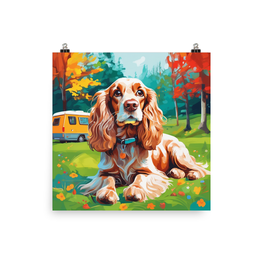 PugMug Custom Cocker Spaniel Poster