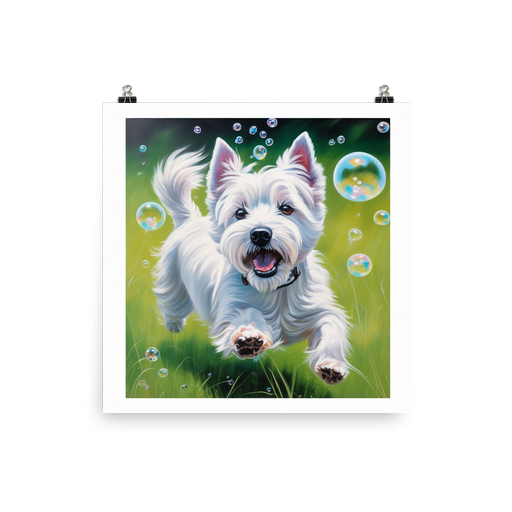 PugMug Custom West Highland White Terrier Poster