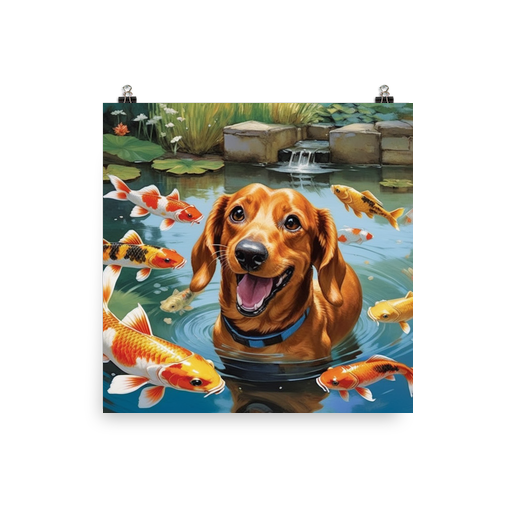 PugMug Custom Rex Poster