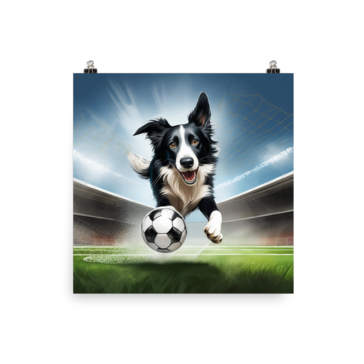 PugMug Custom Border Collie Poster