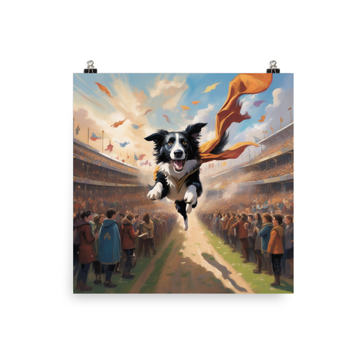 PugMug Custom Border Collie Poster