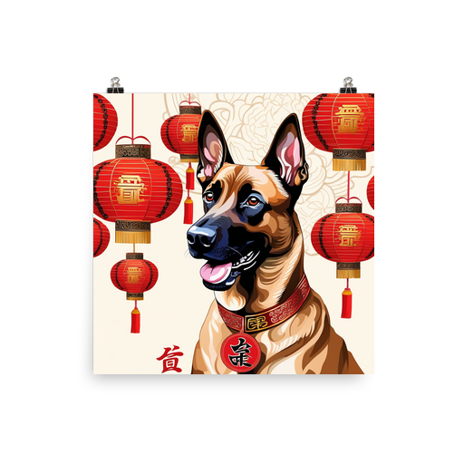 PugMug Custom Belgian Malinois Poster