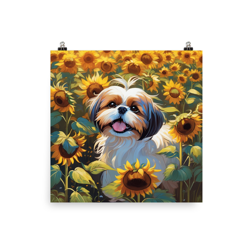PugMug Custom Shih Tzu Poster