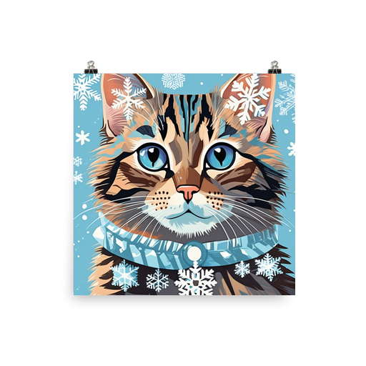 PugMug Custom Tabby Exotic Cat Poster