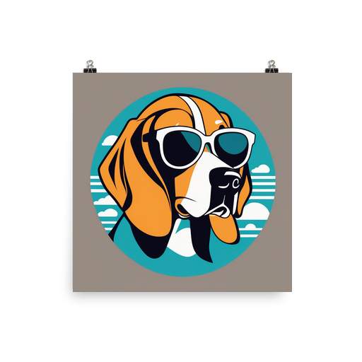PugMug Custom Beagle Poster