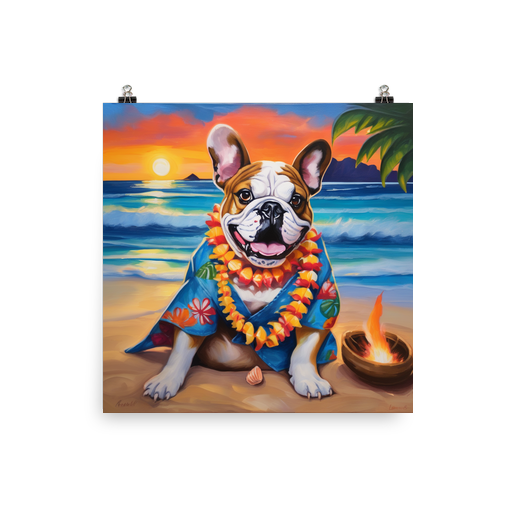 PugMug Custom Bulldog Poster