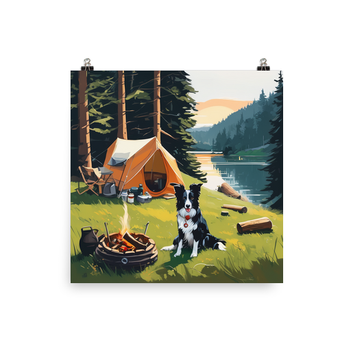 PugMug Custom Border Collie Poster