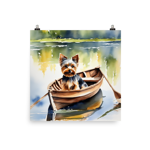 PugMug Custom Yorkshire Terrier Poster