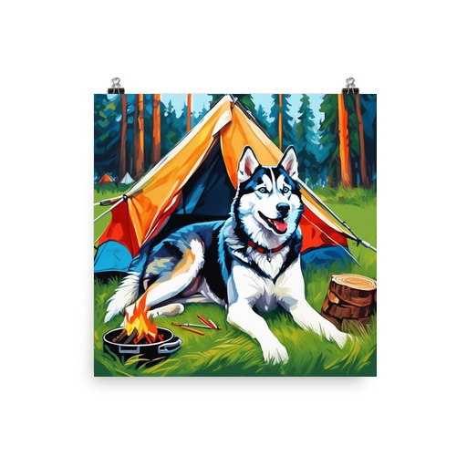PugMug Custom Siberian Husky Poster