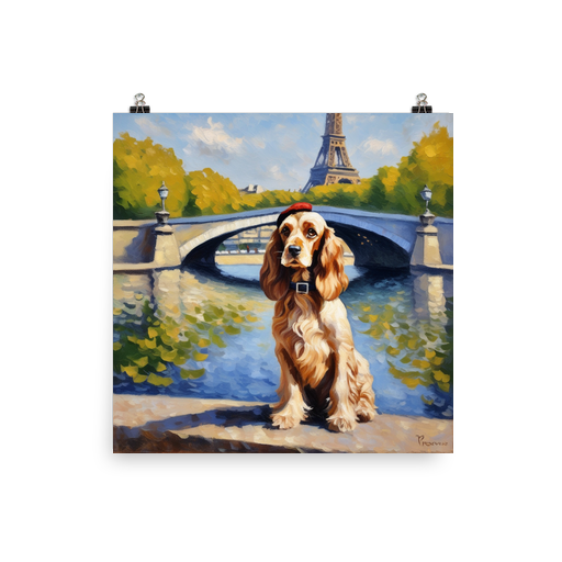 PugMug Custom Cocker Spaniel Poster