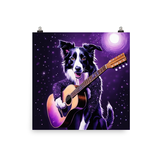 PugMug Custom Border Collie Poster