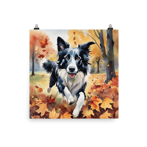 PugMug Custom Border Collie Poster