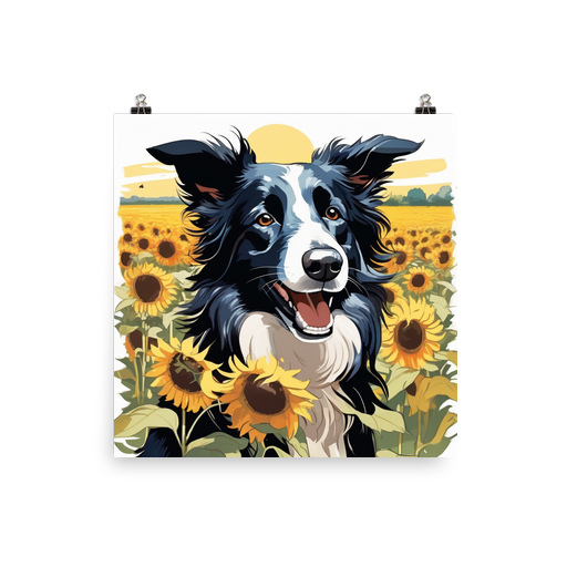 PugMug Custom Border Collie Poster