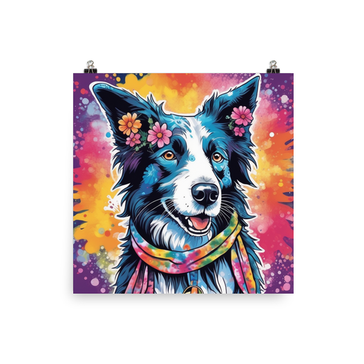 PugMug Custom Border Collie Poster