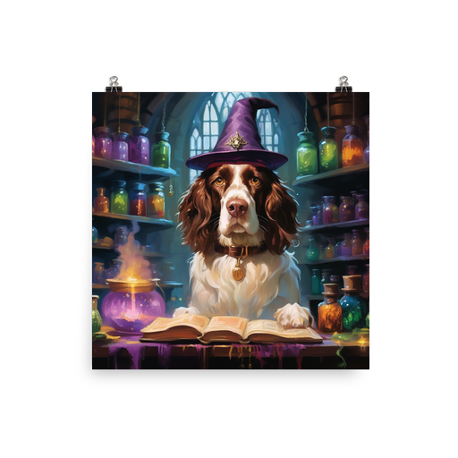 PugMug Custom English Springer Spaniel Poster