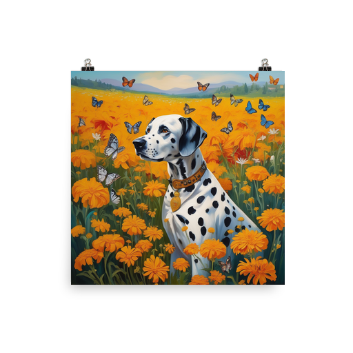 PugMug Custom Dalmatian Poster